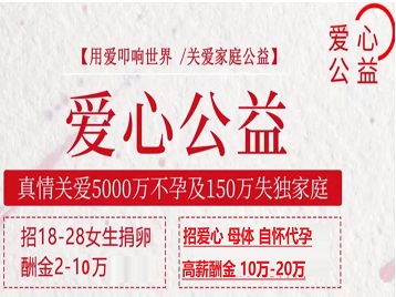 包头市捐卵助孕生子 爱心志愿者招募
